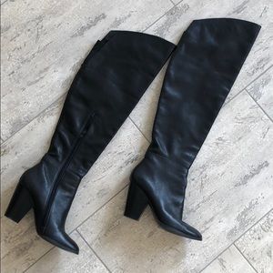 Steven by Steve Madden over the knee leather boots